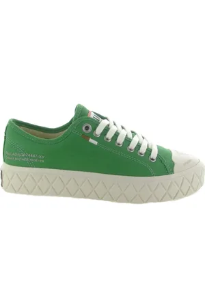 Palladium Schoenen, Dames, Groen, 40 EU, Track Basket Schoenen