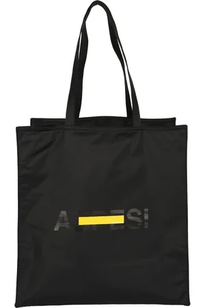 Aspesi Tassen, Dames, Zwart, ONE Size, Zwarte Winkel Tas