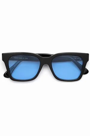 Retrosuperfuture Accessoires, unisex, Blauw, ONE Size, Blauwe zonnebril Stijlvol Unisex