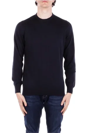 Barbour Truien, Heren, Blauw, 2Xl, Katoen, Blauwe Logo Front Sweater