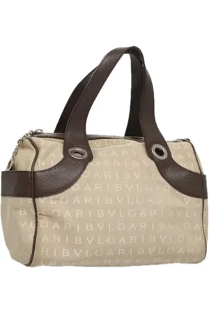 Bvlgari Pre-owned, Dames, , ONE Size, Tweedehands Canvas handtassen