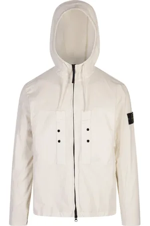 Stone Island Jassen, Heren, , S, Katoen, Katoen Elastaan Standaard Herenkleding