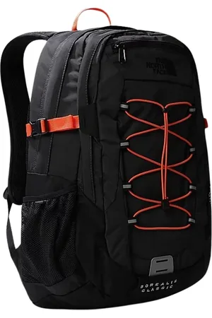 The North Face Sport, unisex, Zwart, ONE Size, Klassieke Borealis Rugzak Zwart Oranje