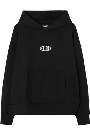 BARROW Sweatshirts & Hoodies, Heren, Zwart, L, Zwarte trui met achterprint