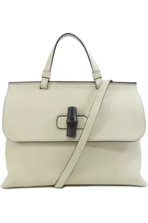Gucci Pre-owned, Dames, Wit, ONE Size, Leer, Pre-owned Leather gucci-bags