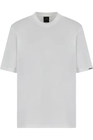 Armani Exchange Tops, Heren, Wit, S, Witte T-shirts en Polos