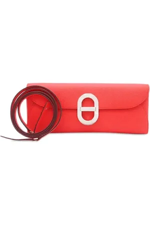 Hermès Pre-owned, Dames, Roze, ONE Size, Leer, Pre-owned Leather crossbody-bags