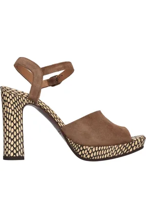 Chie Mihara Schoenen, Dames, Bruin, 37 EU, Suède, Sandalen Bruin