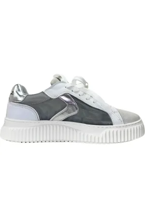 Voile blanche Schoenen, Dames, Veelkleurig, 36 EU, Leer, Mesh Lipari Sneakers in IJs