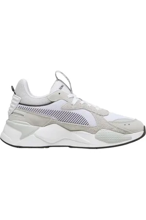 PUMA Schoenen, Heren, Grijs, 45 EU, Beige Wit Heritage Rs-X Sneakers