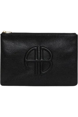 ANINE BING Tassen, Dames, Zwart, ONE Size, Zwarte Pouch