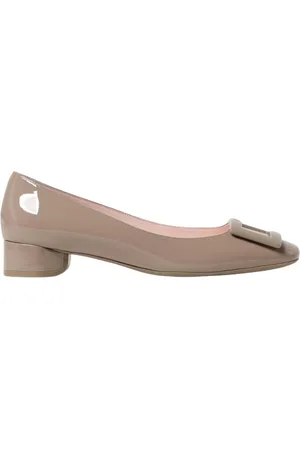 Roger Vivier Schoenen, Dames, Grijs, 37 1/2 EU, Elegante Chic Grijze Damesschoenen