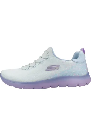 Skechers Schoenen, Dames, Blauw, 36 EU, Summits Sneakers voor een stijlvolle look