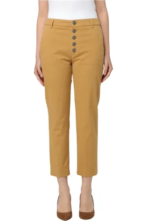 Dondup Broeken, Dames, Bruin, W28, Stijlvolle Mima Jeans voor Mannen