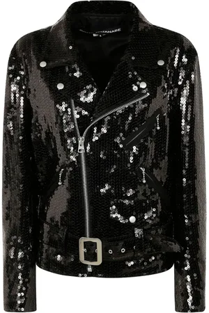 JUNYA WATANABE Jassen, Dames, Zwart, S, Zwarte Rits Voorkant Buitenkleding Jas