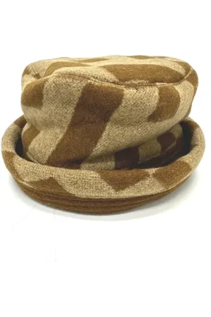 Hermès Pre-owned, Dames, Bruin, ONE Size, Pre-owned Other hats