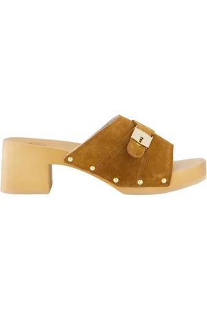 Scholl Schoenen, Dames, Bruin, 41 EU, Dames Pescura Sarah Klompen