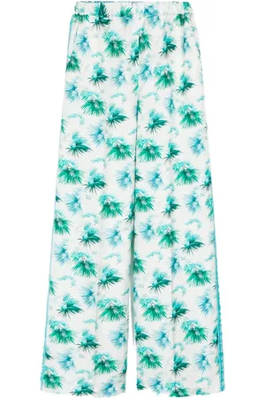 Max Mara Broeken, Dames, Veelkleurig, S, Zijden Umile Broek