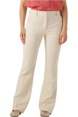 Fiveunits Broeken, Dames, , W29, Ecru Pantalon voor lente en zomer