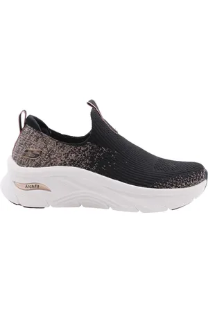 Skechers Schoenen, Dames, Zwart, 36 EU, Lichtgewicht Sneaker voor Actieve Levensstijl