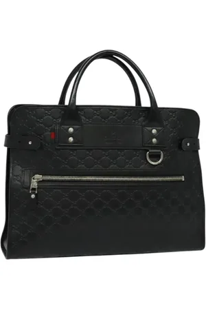 Gucci Pre-owned, Dames, Zwart, ONE Size, Leer, Pre-owned Leather gucci-bags