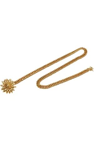 CHANEL Pre-owned, Dames, Geel, ONE Size, Pre-owned Metal belts