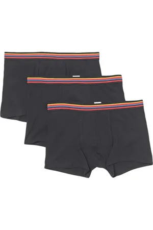 Paul Smith Ondergoed, Heren, Zwart, 2Xl, Boxerbriefs met multicolor tailleband
