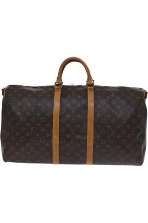 LOUIS VUITTON Pre-owned, unisex, Bruin, ONE Size, Tweedehands Canvas Louis Vuitton tassen