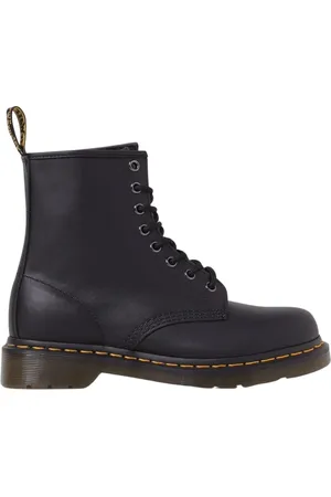 Dr. Martens Schoenen, Dames, Zwart, 38 EU, Klassieke zwarte leren laarzen
