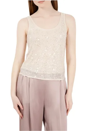 Kaos Tops, Dames, , S, Stijlvolle Top met Applicaties