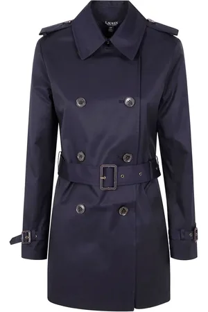Ralph Lauren Mantels, Dames, Blauw, M, Lauren Jassen Blauw