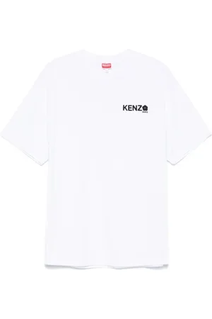 Kenzo Tops, Heren, Wit, S, Witte T-shirts en Polos