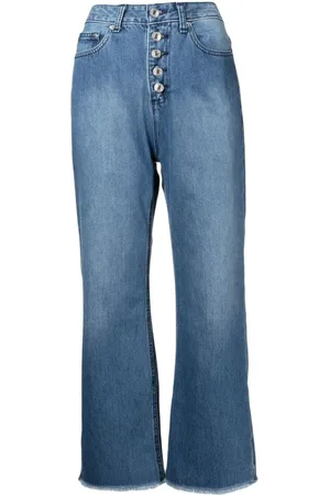 Michael Kors Jeans, Dames, Blauw, S, Riviera Flare Selma Jeans