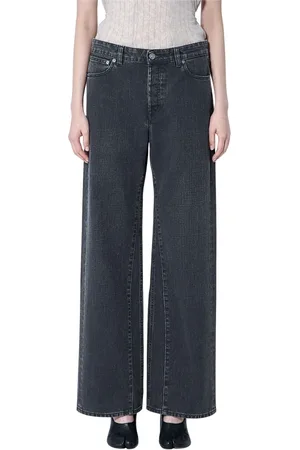 OUR LEGACY Jeans, Dames, Zwart, W26, Katoen, Deadline Wash Jeans