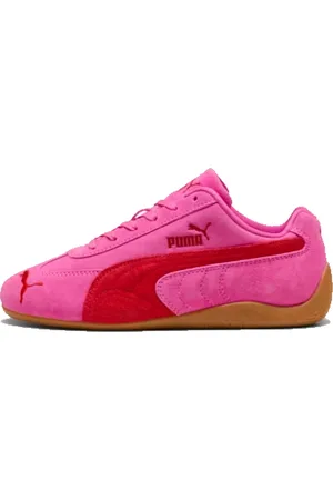 PUMA Schoenen, Dames, Roze, 36 EU, Suède, Speedcat OG Pixel Sneakers