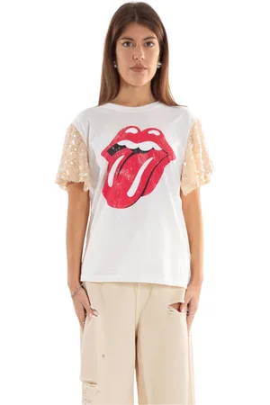 ANIYE BY Tops, Dames, , L, Paillet Rolling Stones Tee in