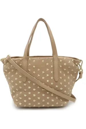 Jimmy Choo Pre-owned, Dames, Roze, ONE Size, Leer, Pre-owned Leather totes