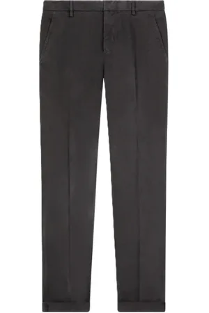 Dondup Broeken, Heren, Grijs, W34, Katoen, Katoenen Casual Broek