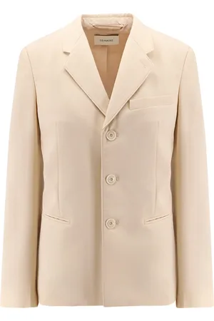 LEMAIRE Jassen, Dames, , XS, Wol, Asymmetrische Wollen Jas