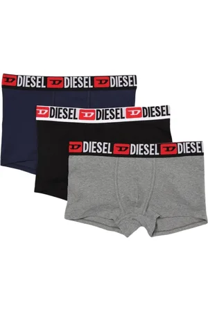 Diesel Ondergoed, Heren, Veelkleurig, M, Comfortabele Zwarte Boxershorts