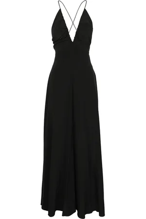 Aspesi Kleedjes, Dames, Zwart, S, Zwarte Midi Jurk