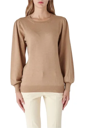 FAY Truien, Dames, , L, Lange mouwen ronde hals top