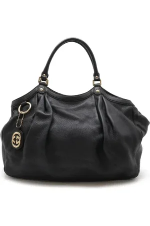Gucci Pre-owned, Dames, Zwart, ONE Size, Leer, Pre-owned Leather gucci-bags