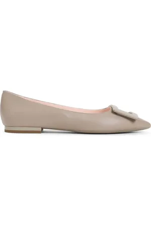 Roger Vivier Schoenen, Dames, , 39 EU, Leer, Chique Nude Ballerina