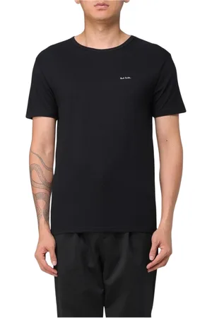 Paul Smith Tops, Heren, Zwart, 2Xl, Multicolor Crew Neck T-Shirt