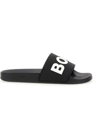 HUGO BOSS Schoenen, Heren, Zwart, 42 EU, Sandalen Zwart