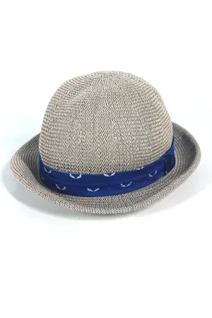 Fendi Pre-owned, Dames, Blauw, ONE Size, Pre-owned Fabric hats