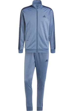 adidas Sport, Heren, Blauw, XL, Blauw Zwart Heren Trainingspak