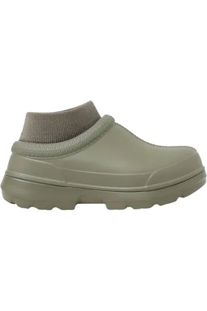 UGG Schoenen, Dames, Groen, 37 EU, Groene Gebreide Manchet Enkellaarzen