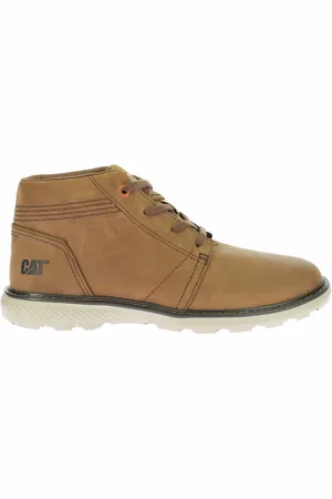 Caterpillar Schoenen, Heren, Bruin, 42 EU, Leer, Stijlvolle Trey 2.0 Laarzen